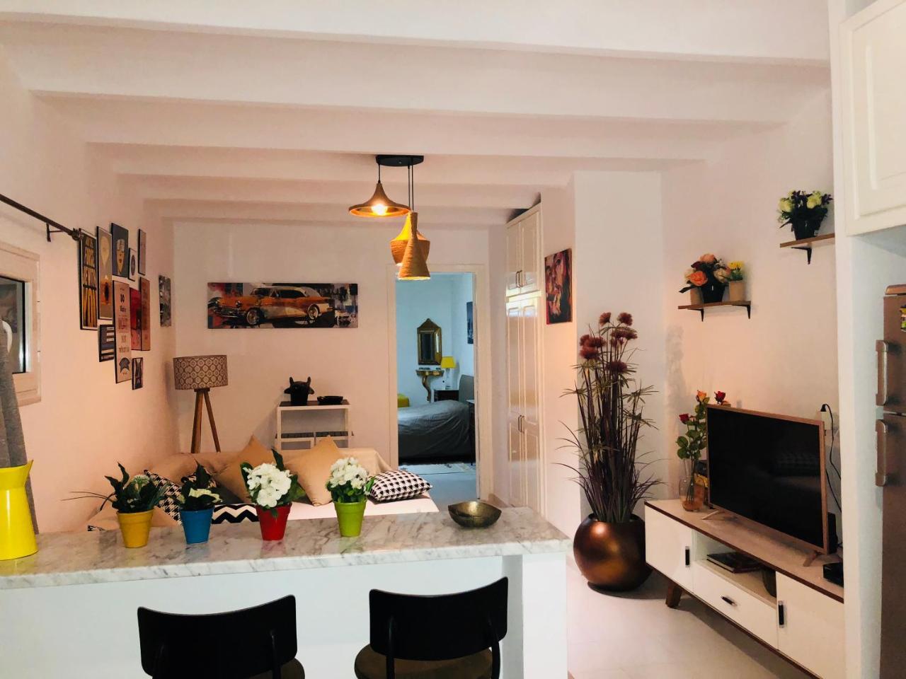 Cosy Appart En Plein Coeur De La Marsa Zewnętrze zdjęcie